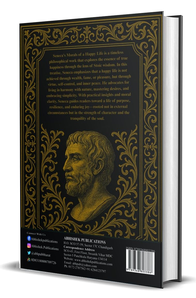Seneca's Morals of Happy Life by Lucius Annaeus Seneca (Hardcover) - Image 2