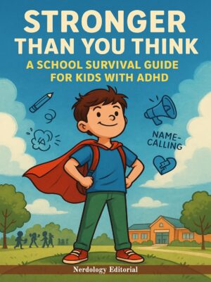 Stronger Than You Think : A School Survival Guide For Kids With A.D.H.D. by Nerdology Editorial (Paperback)